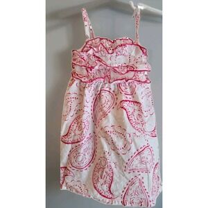 Penelope Mack Pink Paisley  Ruffled Sun Dress - Size: 2‎ T